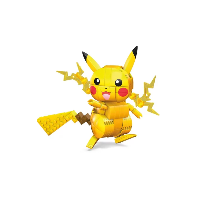 POKEMON - MEGA CONSTRUX - PIKACHU A CONSTRUIRE - BRIQUES DE CONSTUCTION