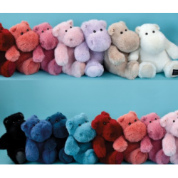 Pack de 2 Hippopotames en Peluche