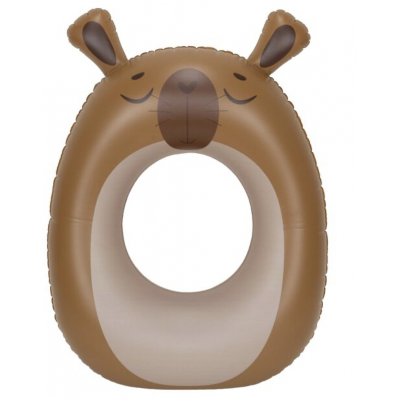 Bouée Capybara marron